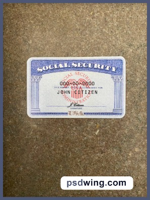 USA SSN Photolook - Stone Table Background (Front)